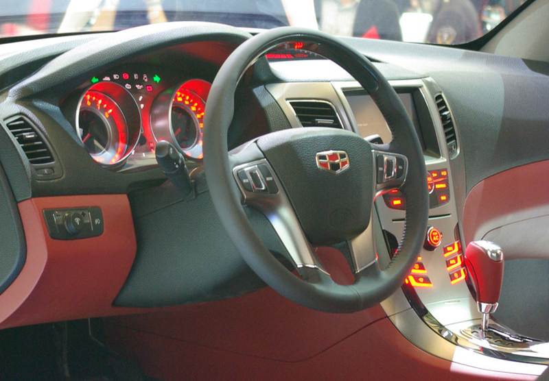 Illustration for article titled Geely GT Tiger: Chinese Super Car Gets Interior, New Name